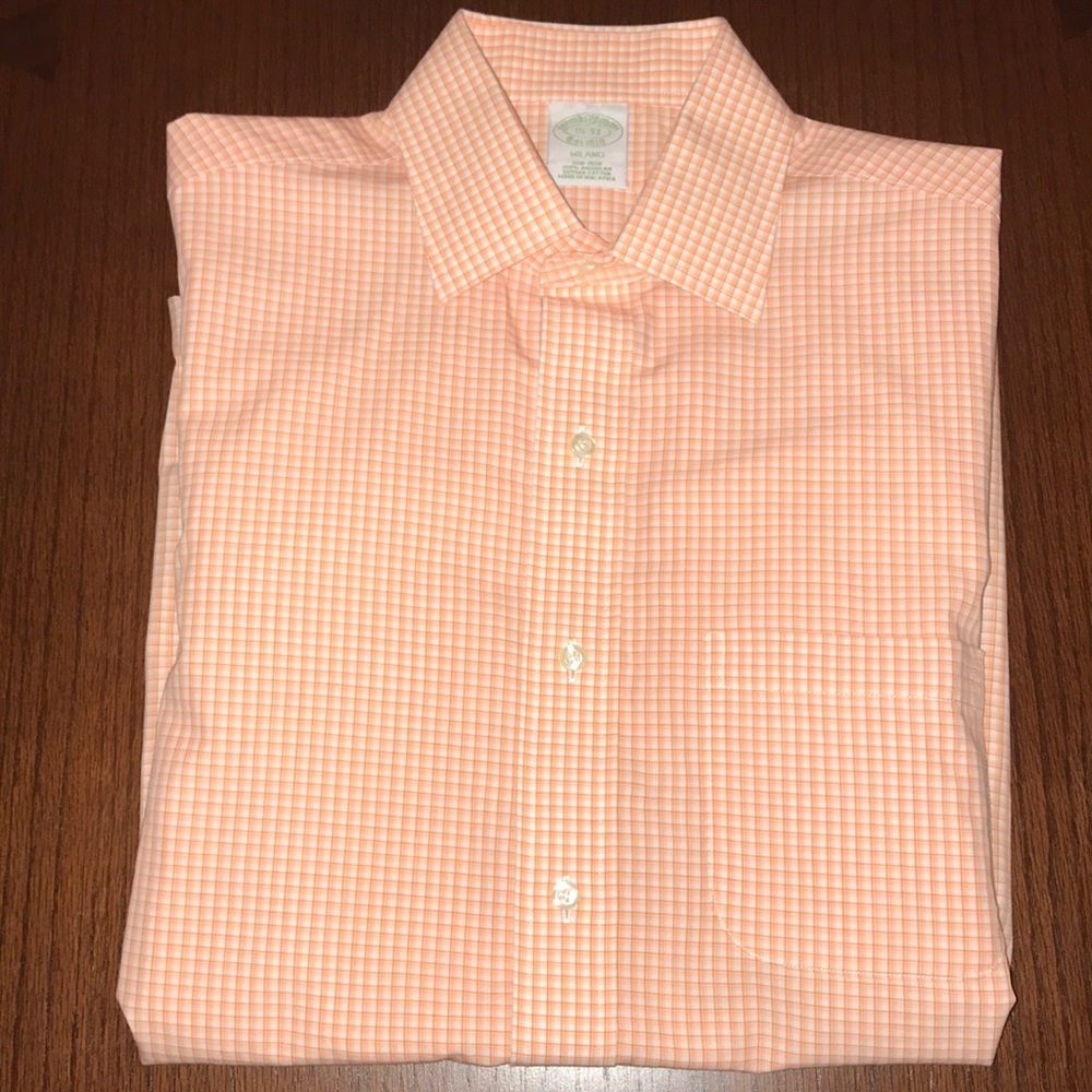 Brooks Brothers Milano Sz 15 - 33
